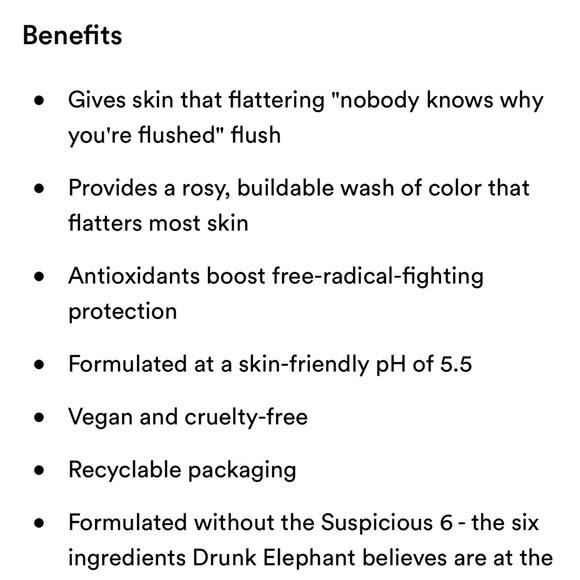 LAST 1! Drunk Elephant A-Bloos Rosi Sunshine Drops 🐘 NEW IN BOX A Bloos Rosy - Picture 9 of 11